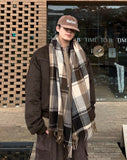 Winter Cozy Check Muffler