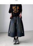 Able Lettering Bermuda Denim