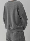 Velour Training Sweatshirt