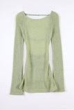 Summer string knit top set
