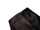 Villain Trench Leather Jacket