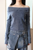 Bio Denim Off Shoulder
