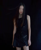 Asymmetric Snap Hoodie