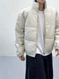 West High Neck Leather Bomber