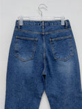 [UNISEX] Sheltie Low Bootcut Denim Pants