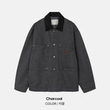 Quadra Pocket Pigment Collar Work Jacket