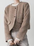 Mongle Boucle Short Jacket