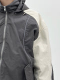 Cynical Curve Nylon Windbreaker
