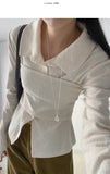 [Bustier SET] Serine Rib Cardigan T-shirt