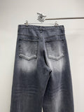 Vintage Brush Gray Denim