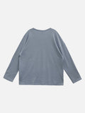 Module Basic Waffle U-neck Long Sleeve
