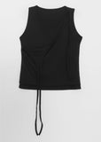 LAYERED STRAP SLEEVELESS