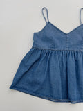 Summer frill bustier sleeveless