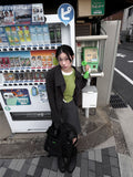 DOUBLE HIGH-NECK CARDIGAN