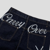 Esther Lettering Denim Pants