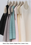 [Premium] Linea Pleats Unbalance Sleeveless