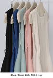 [Premium] Solean Pleated Volume Sleeveless One Piece