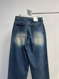Vintage Scratch Balloon Denim