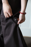 Attention Pintuck Snap Pants