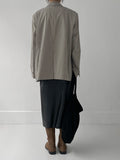 Stripe Single Overfit Blazer