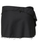 Asymmetrical Layered Mini Skirt