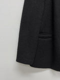 Oat Mohair Over Fit Coat Jacket