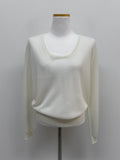 [Planning] Linen Viscose U-neck Knit
