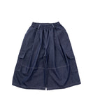 [Belt Loop] Cargo Pocket Denim Bermuda Pants