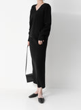 [Premium] Penny Whole Garment Wool Skirt