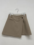 Tours Unbalanced Mini Skirt