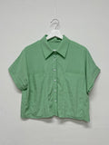 New Tapt Big Pocket Cropped Shirt