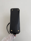 [Card Holder SET] Herringbone Leather Shoulder Bag