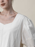 Ana Square Neck Long One Piece