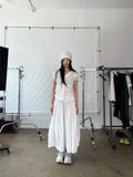 BALLOON STRING LONG SKIRT