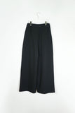 double waist pintuck slacks