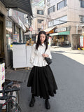 SMOKING SHIRRING BLOUSE