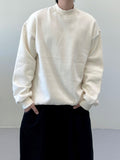 Mono Brushed Half Turtleneck Sweatshirt