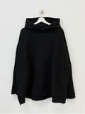 Heavy Cutout Cotton Hoodie