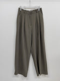 French Stripe Wide Slacks