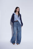 twisted denim