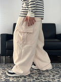 Corduroy Cargo Balloon Banding Pants
