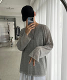 Linen Square-Neck Knit
