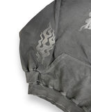 Vintage Pigment Flame Hoodie