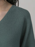 [Premium] Whole Garment Aru V-neck Knit