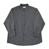Cinnamon Loose Striped Shirt