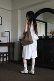 Flare blouse tube top