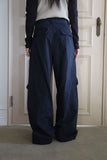 Pigment Dyeing Cargo Pants