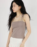 Steel two line sleeveless