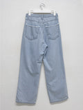 [unisex] Risk Vintage Wide Denim Pants