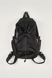 hole nylon backpack